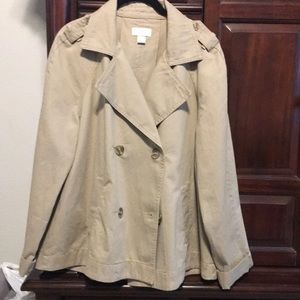 Super cute Swing Trench coat from Loft